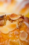 Sweet Bread Donut Cake Stock Photo