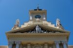 View Of The City Hall In Malaga Stock Photo