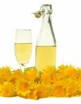 Dandelion Wine Stock Photo