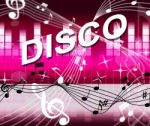 Music Disco Shows Sound Track And Audio Stock Photo