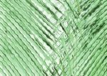 Green Background Made Of Pattern With Palm Tree Leaves Stock Photo