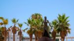 Fuengirola, Andalucia/spain - July 4 : Lady Of The Sea Statue In Stock Photo