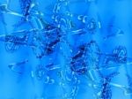 Blue Abstract Stock Photo