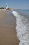 Kefalos Beach Stock Photo