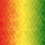 Geometric Reggae Background Stock Photo