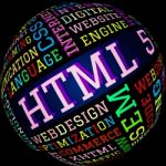 Html 5 Stock Photo