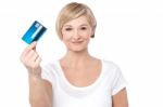 Credit Card, My Shopping Partner Stock Photo