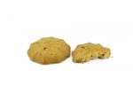 Cookies On White Background Stock Photo