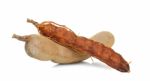 Tamarind Isolated On The White Background Stock Photo