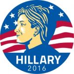 Hillary Clinton President 2016 Stock Photo