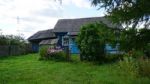 Old Wooden House In Russia Countryside Stock Photo