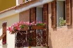 Typical Building In Santa Teresa Gallura  Sardinia Stock Photo