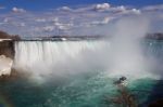 Mist Of The Niagara Falls Stock Photo