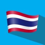 Thailand Flag Stock Photo