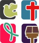 Christian Icons Stock Photo