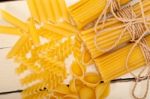 Bunch Of Italian Pasta Type Stock Photo