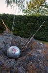 Sputnik Lands At The Goodwood Revival Stock Photo