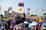 Bangkok - Dec 9 : Protesters Attend A Large Anti-government Outs Stock Photo