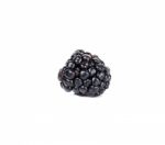 Blackberry Isolated On The White Background Stock Photo