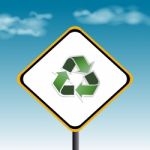 Recycle Sign Stock Photo