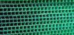 Green Woven Metallic Grunge Grid Striped Abstract Background,sensitive Focus Stock Photo