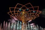 Tree Of Life At Expo In Milan Italy Stock Photo