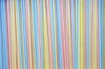 Colorful Straw Stock Photo