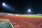 The Soccer Fans In The 700th Anniversary Stadium Stock Photo