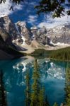 Moraine Lake Stock Photo