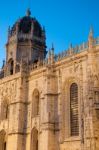 Hieronymites Monastery In Lisbon Stock Photo