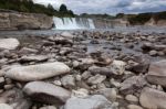 Maruia Waterfall Stock Photo