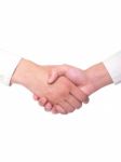 Handshaking Stock Photo