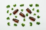 Essential Oil Of Parsley Stock Photo