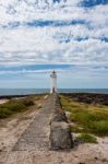 Griffiths Island Lighthouse Stock Photo