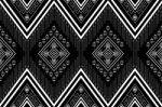 Geometric Ethnic Pattern  Design For Background Or Wallpaper Stock Photo