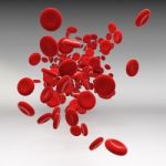 Stream Of Blood Cells Stock Photo