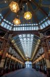 Leadenhall Market On A Sunday Stock Photo