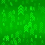 Up Green Arrow Seamless Pattern Background Stock Photo