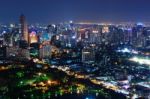 Bangkok At Night Stock Photo