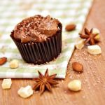 Chocolate Cupcake Stock Photo