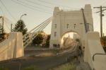 Walter Taylor Bridge In Brisbane Stock Photo