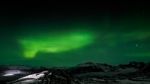 Northern Lights Southern Iceland Stock Photo