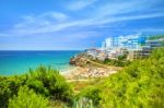 Spanish Costa Dorada Resort Stock Photo