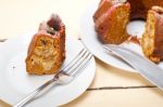 Chestnut Cake Bread Dessert Stock Photo