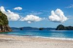 Beach Near Hahei Stock Photo