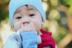 Asian Baby Stock Photo