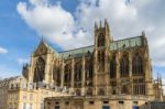 View Of Cathedral Of Saint-etienne Metz Lorraine Moselle France Stock Photo