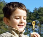 Soap Bubbles Stock Photo