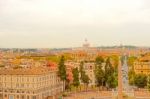 Rome City Scape Stock Photo