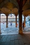 Venice Italy Saint Marco Square View Stock Photo